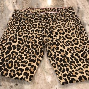 Kate Spade sz 27 leopard jeans